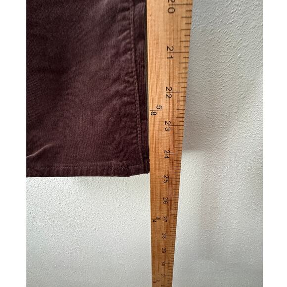 Adriano Goldschmied Prima Corduroy Cigarette Jeans Brown Women 29 - Picture 15 of 15